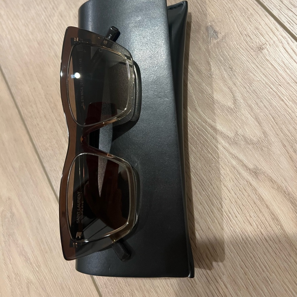 Like new! Authentic Saint Laurent Brown Sunglasses